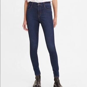 Levis High rise super skinny